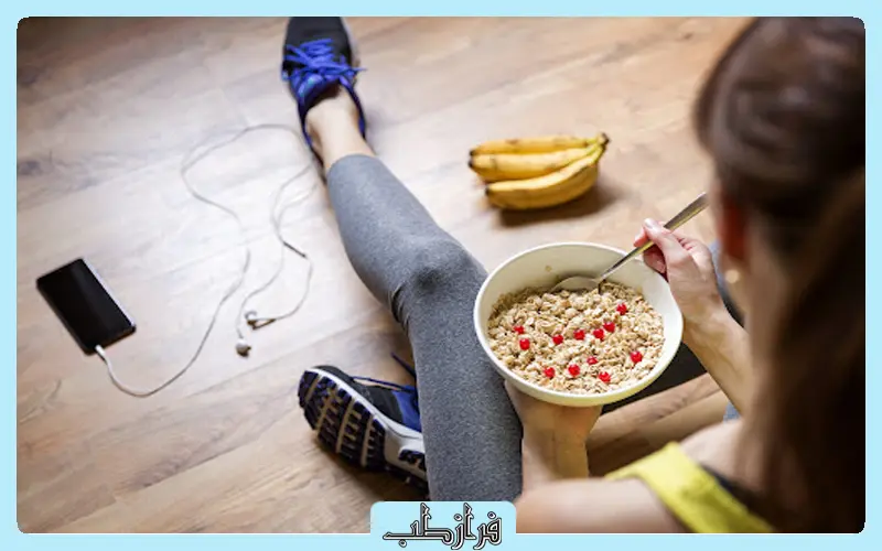 بعد از ورزش چه بخوریم تا چاق شویم؟