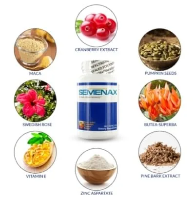 ترکیبات و محتویات قرص سمنکس semenax