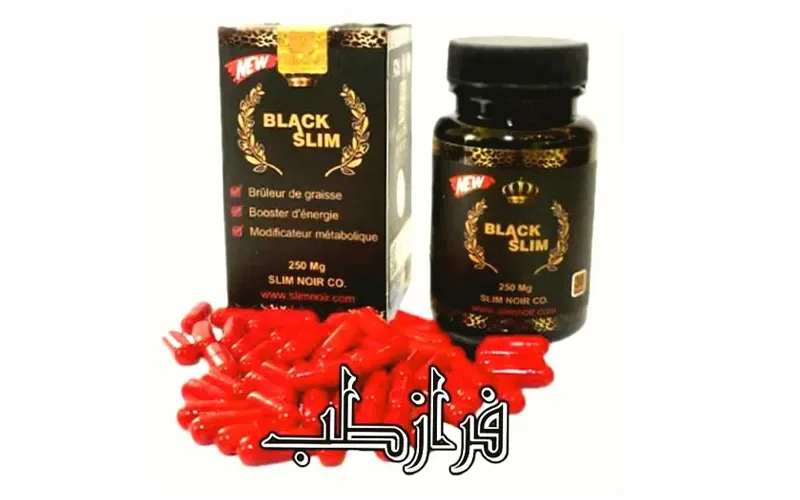 قرص لاغری خارجی و اصل موثر برای کاهش وزن زنان و مردان 6 قرص لاغری بلک اسلیم