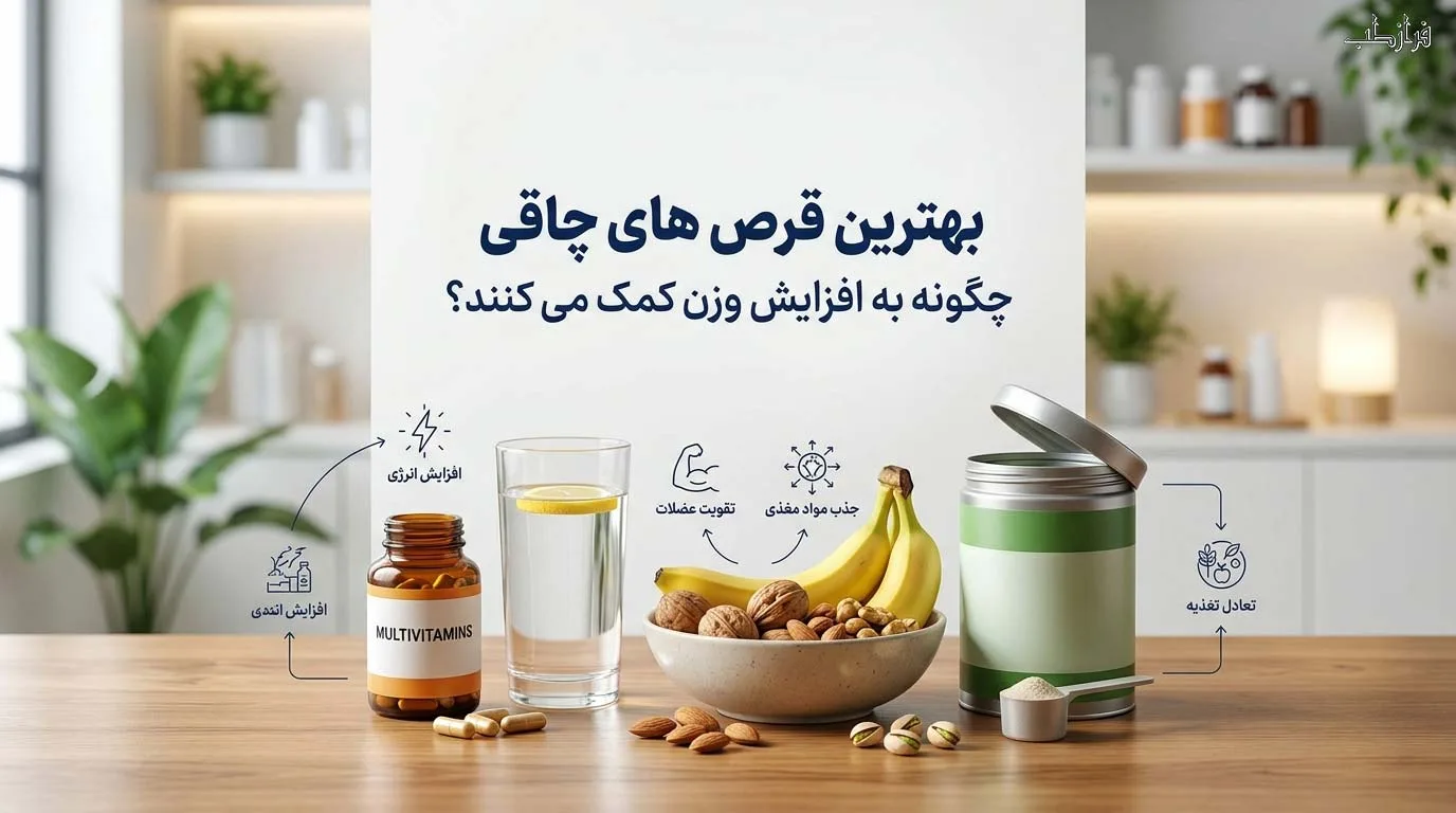بهترین قرص چاقی ایرانی | بهترین کپسول چاقی کل بدن 4 بهترین قرص های چاقی چگونه به افزایش وزن کمک می کنند؟