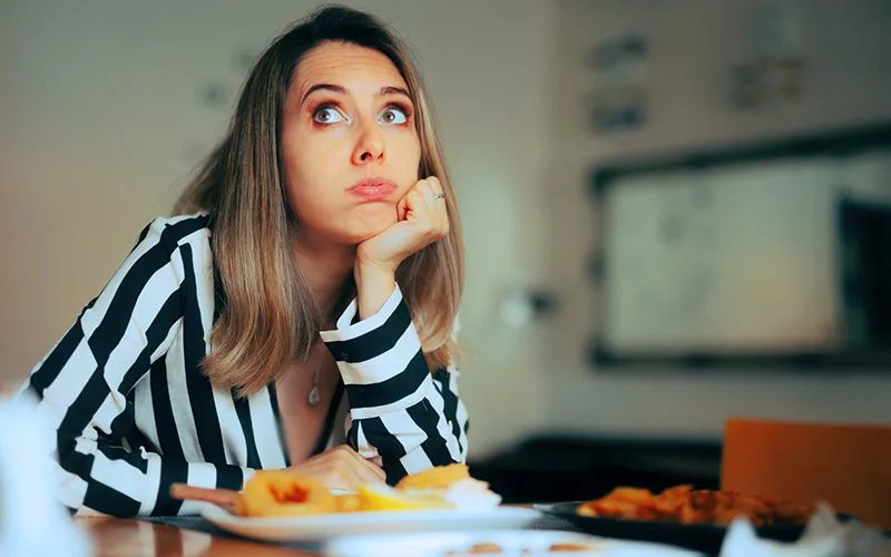 غذا نخوردن برای لاغری