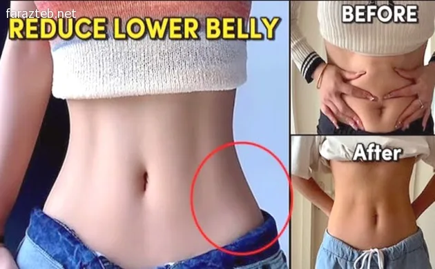 لاغری شکم و پهلو در ۷ روز با رژیم و ورزش و مکمل